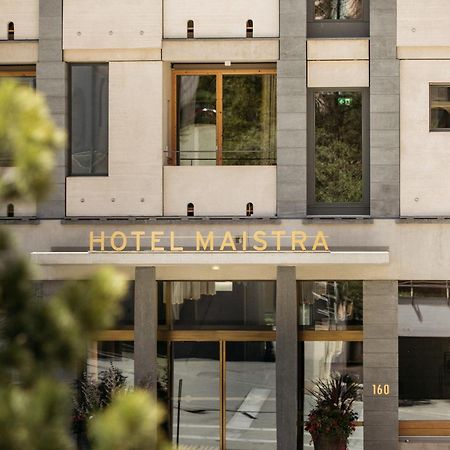 Hotel Maistra 160 Pontresina Bagian luar foto