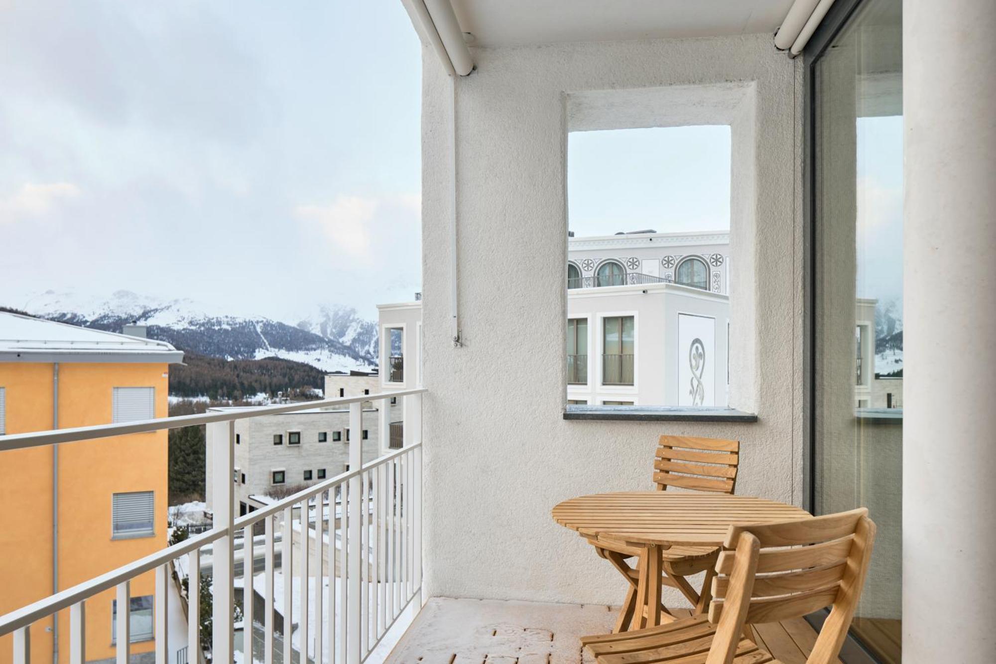 Hotel Maistra 160 Pontresina Bagian luar foto