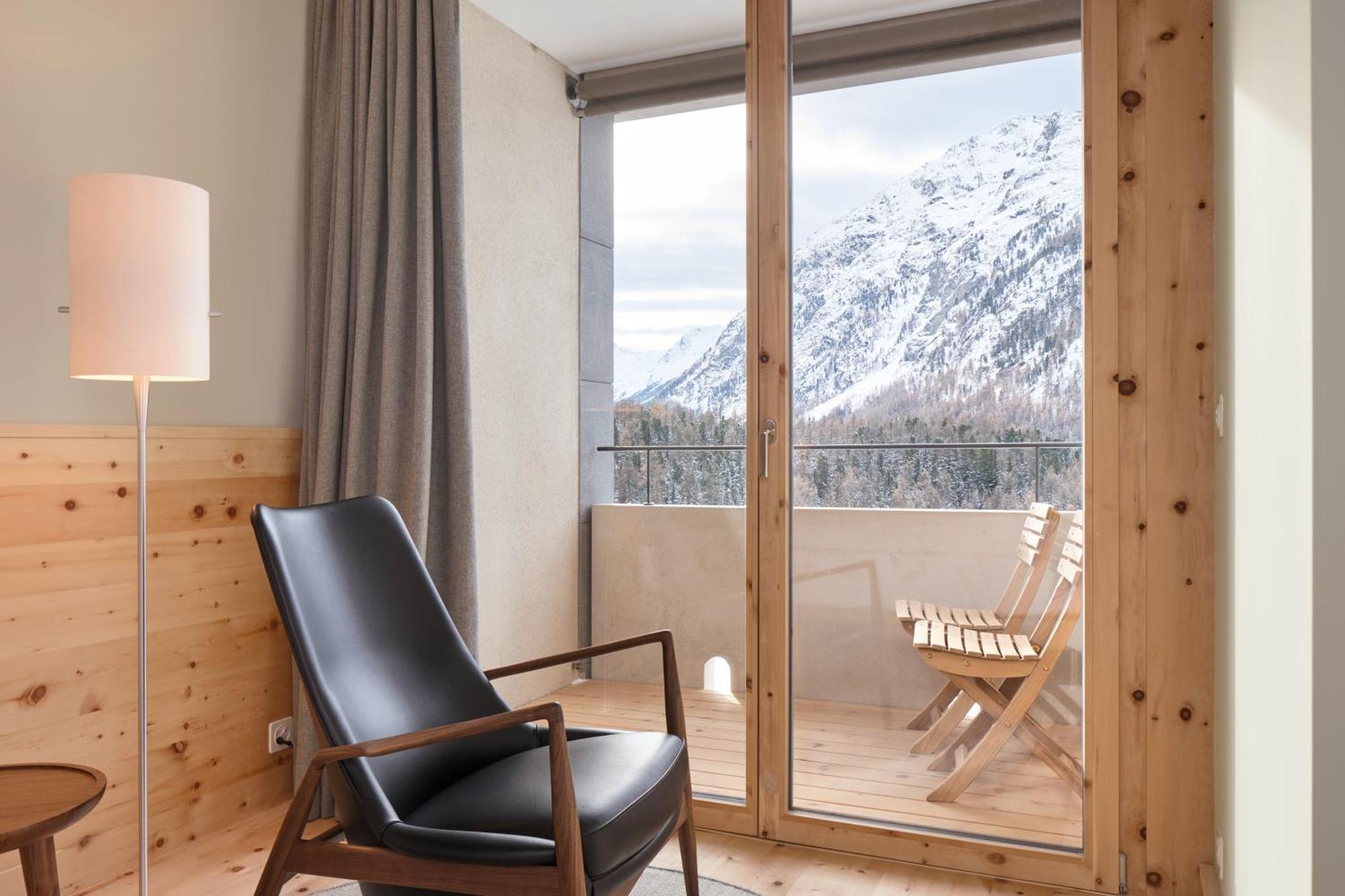 Hotel Maistra 160 Pontresina Bagian luar foto