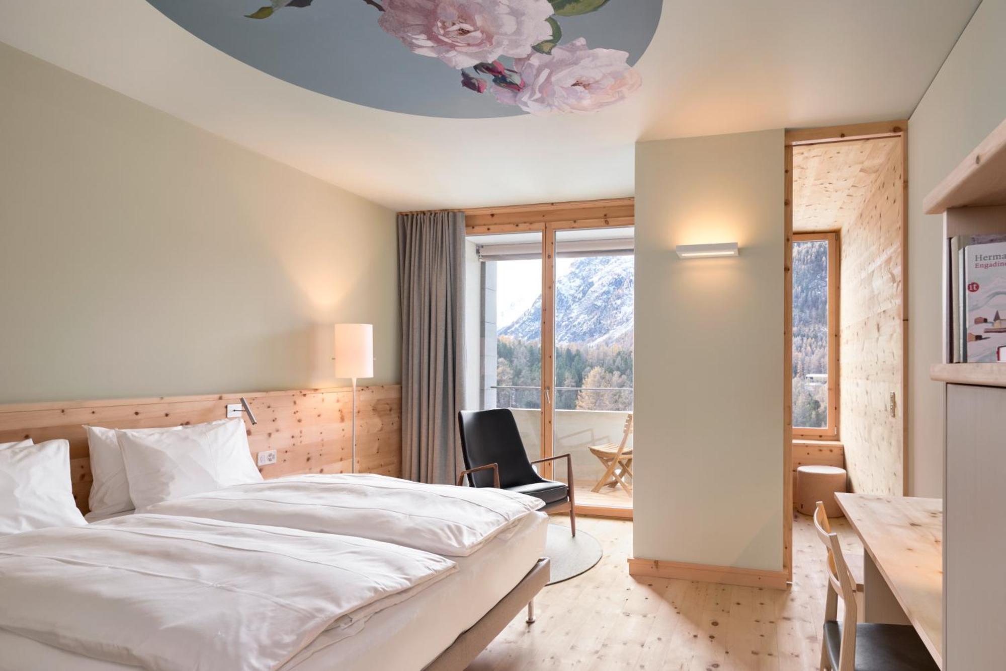 Hotel Maistra 160 Pontresina Bagian luar foto