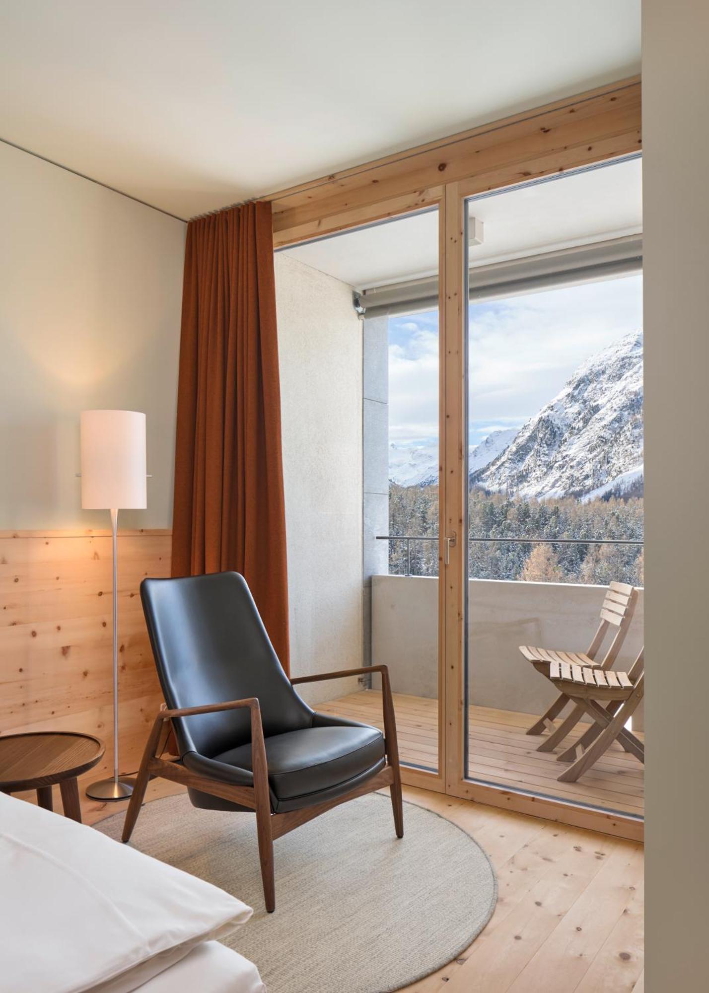 Hotel Maistra 160 Pontresina Bagian luar foto