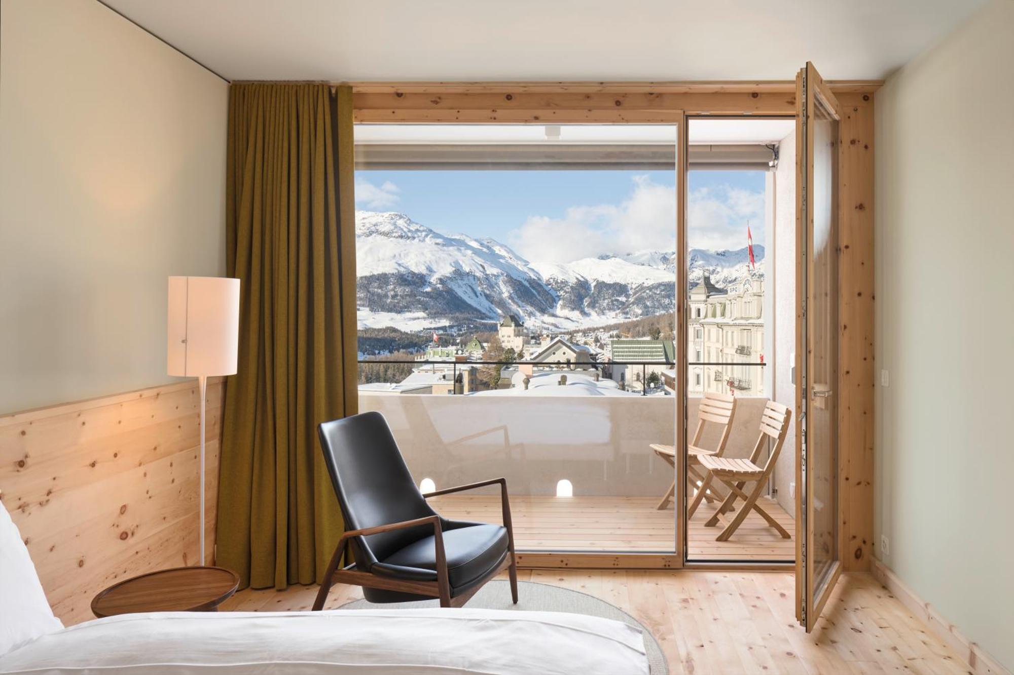 Hotel Maistra 160 Pontresina Bagian luar foto