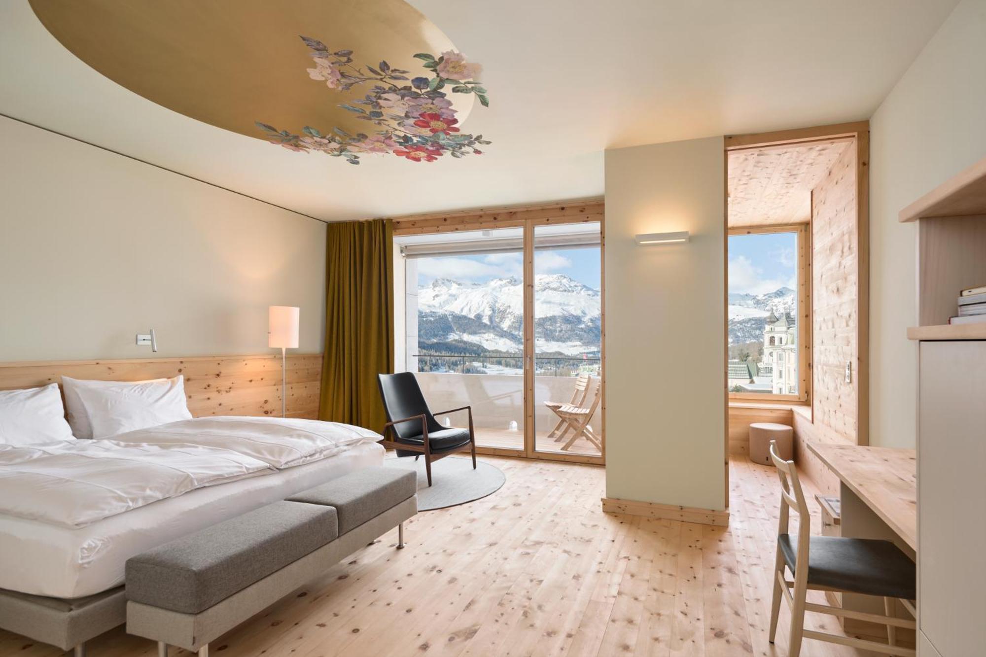 Hotel Maistra 160 Pontresina Bagian luar foto
