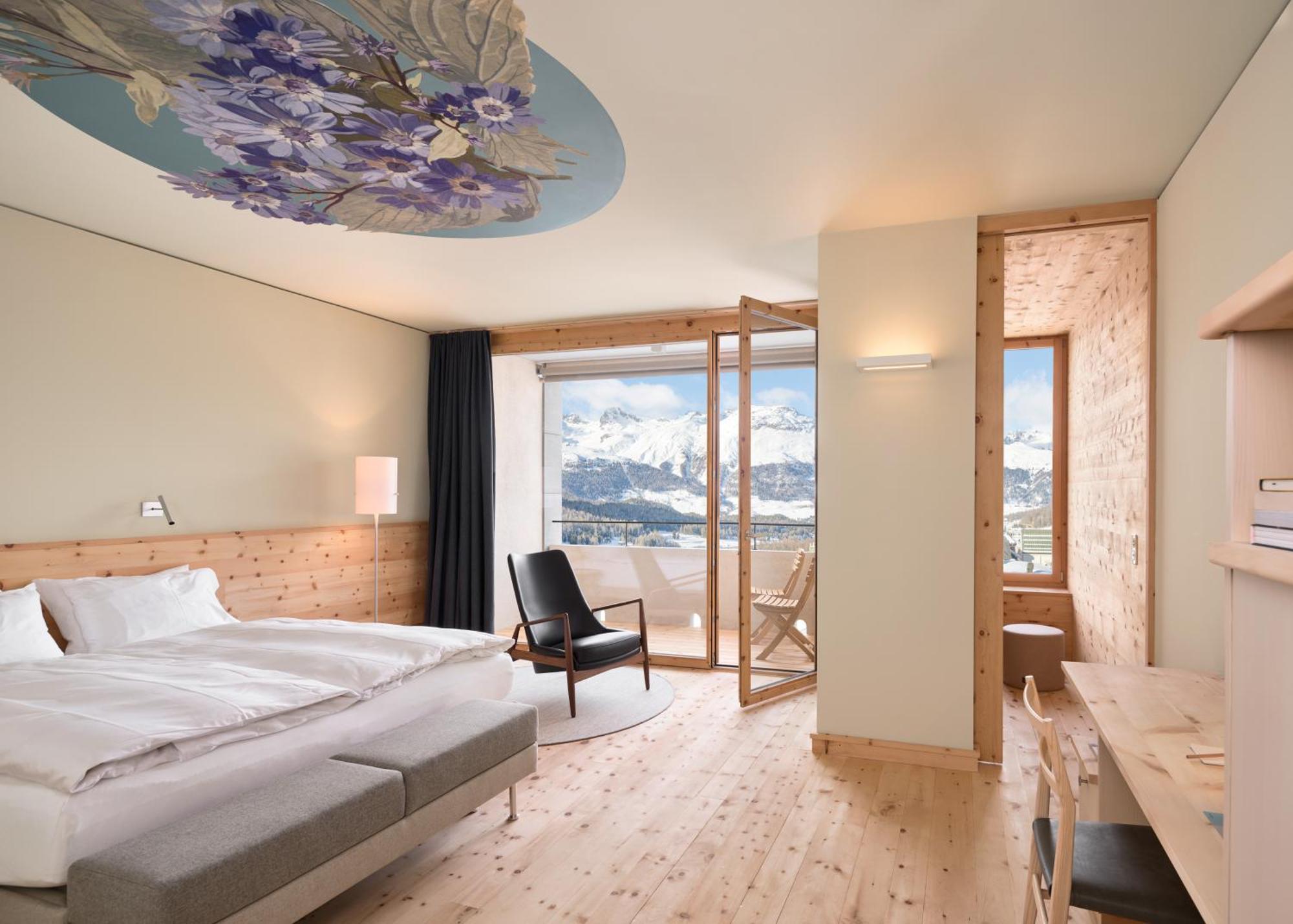 Hotel Maistra 160 Pontresina Bagian luar foto