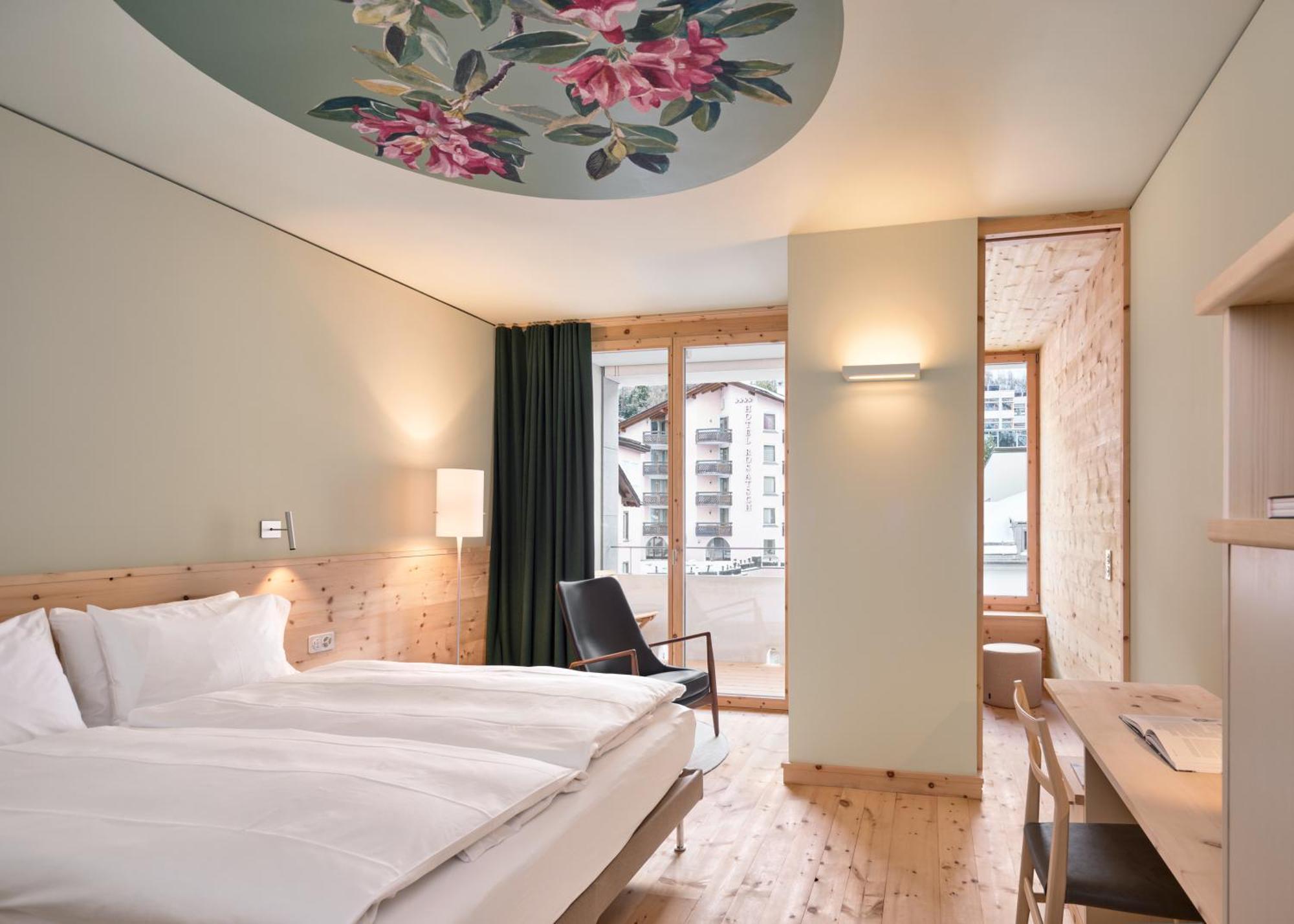 Hotel Maistra 160 Pontresina Bagian luar foto