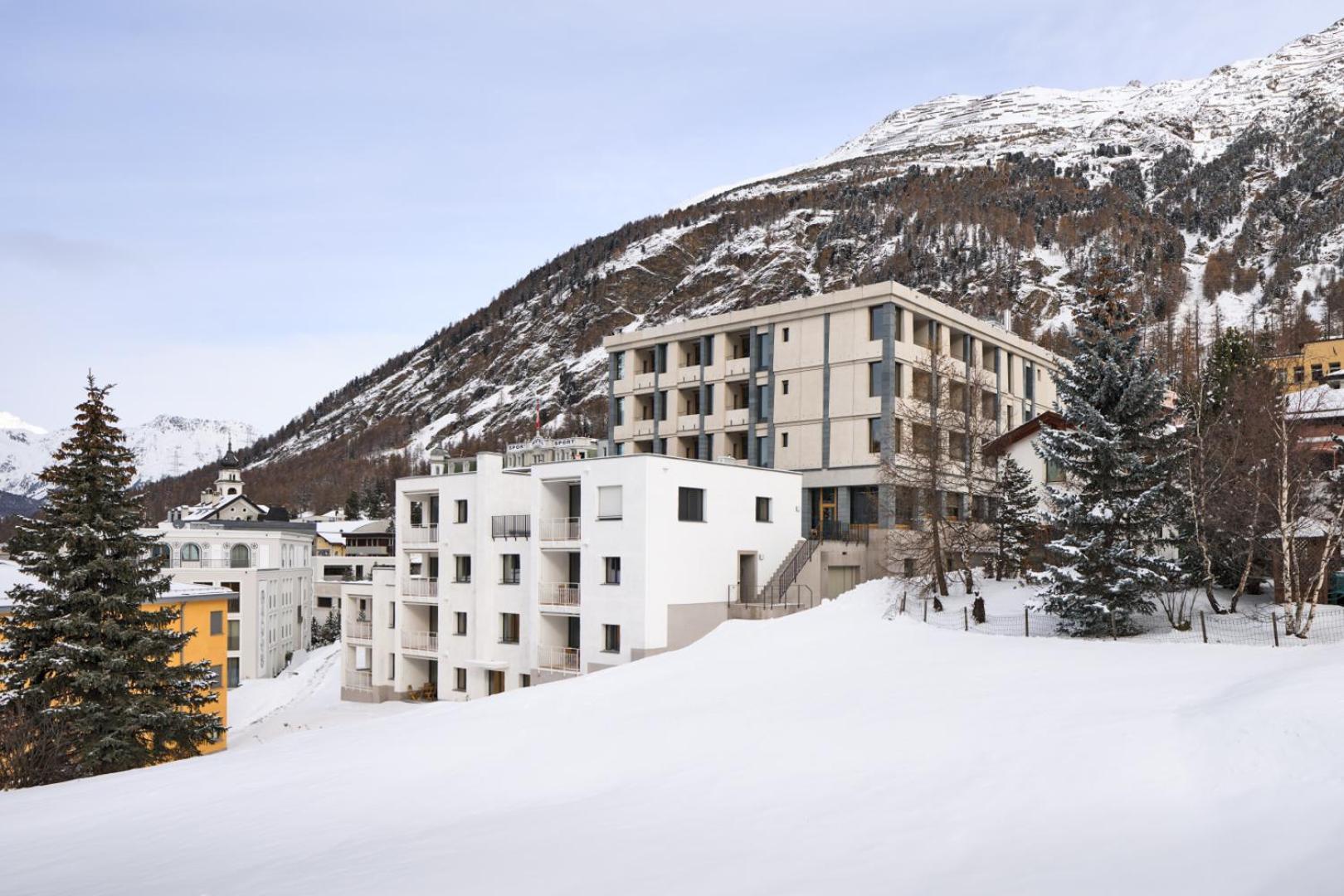 Hotel Maistra 160 Pontresina Bagian luar foto